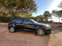 Usado Audi A3 S-Line 110 CV (80 kW) 2015 Negro Berlina
