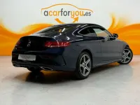 Usado Mercedes C220 170 CV (125 kW) 2018 Azul Coupe