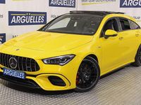 Usado Mercedes CLA45 AMG Shooting Brake AMG 422 CV (310 kW) 2020 Amarillo Familiar