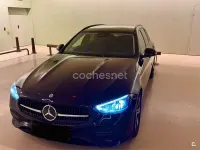 Usado Mercedes C220 200 CV (147 kW) 2022 Azul Familiar