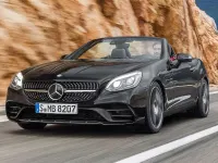 Usado Mercedes SLC200 184 CV (135 kW) 2018 Negro Descapotable