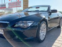 Usado BMW 630 Cabriolet 258 CV (189 kW) 2007 Negro Descapotable