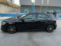 Usado Mercedes A200 AMG line 150 CV (110 kW) 2017 Negro Utilitario