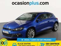 Usado VW Scirocco 170 CV (125 kW) 2010 Azul Coupe