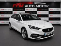 Usado Seat Leon FR 150 CV (110 kW) 2021 Blanco Familiar