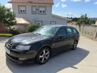 Usado Saab 9-3 Vector 150 CV (110 kW) 2007 Negro Utilitario