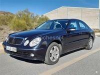 Usado Mercedes E280 Avantgarde 190 CV (139 kW) 2005 Azul Berlina