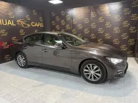 Usado Infiniti Q50 170 CV (125 kW) 2016 Gris / plata Berlina
