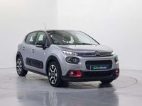 Usado Citroën C3 Feel 82 CV (60 kW) 2019 Gris Utilitario