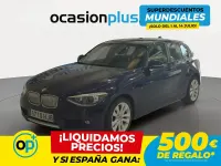 Usado BMW 118 143 CV (105 kW) 2012 Azul Utilitario