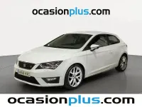 Usado Seat Leon FR 140 CV (102 kW) 2014 Blanco Utilitario
