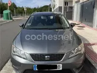 Usado Seat Leon ST Style 105 CV (77 kW) 2015 Gris / plata Familiar