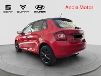 Usado Skoda Fabia 90 CV (66 kW) 2016 Rojo Berlina