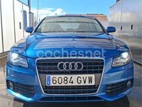 Usado Audi A4 143 CV (105 kW) 2010 Azul Berlina