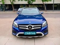 Usado Mercedes GLC250 204 CV (150 kW) 2017 Azul SUV