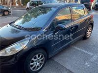 Usado Peugeot 207 90 CV (66 kW) 2009 Negro Berlina