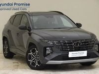 Usado Hyundai Tucson N Line 136 CV (100 kW) 2022 Gris/plata SUV