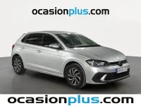 Usado VW Polo Life 95 CV (69 kW) 2021 Gris Utilitario