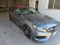 Usado Mercedes C220 170 CV (125 kW) 2017 Gris Descapotable