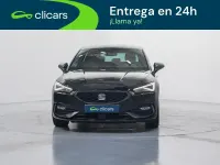Usado Seat Leon FR 150 CV (110 kW) 2022 Negro Berlina