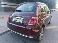 Usado Fiat 500 Lounge 69 CV (50 kW) 2017 Granate Berlina
