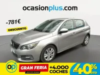 Usado Peugeot 308 Active 120 CV (88 kW) 2017 Gris