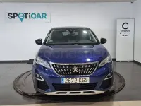 Usado Peugeot 3008 Allure 130 CV (95 kW) 2018 Azul SUV