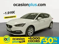 Usado Seat Leon Style 130 CV (95 kW) 2022 Blanco Berlina