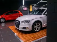 Usado Audi A3 Sportback 150 CV (110 kW) 2018 Blanco Utilitario