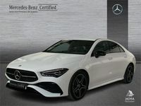 Usado Mercedes CLA220 AMG line 190 CV (139 kW) 2025 Blanco Berlina
