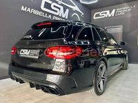 Usado Mercedes C63 AMG 476 CV (350 kW) 2020 Negro Familiar