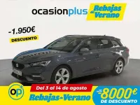 Usado Seat Leon ST FR 150 CV (110 kW) 2021 Gris Familiar