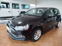 Usado VW Polo Advance 75 CV (55 kW) 2016 Negro Berlina