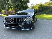 Usado Mercedes C220 AMG line 170 CV (125 kW) 2016 Negro Coupe