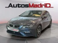 Usado Seat Leon FR 130 CV (95 kW) 2019 Gris / plata Berlina