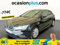 Begagnad Seat Leon Style 110 HK (80 kW) 2016 Svart Halvkombi