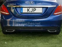 Usado Mercedes C220 170 CV (125 kW) 2018 Azul Berlina