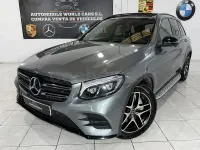 Usado Mercedes GLC250 204 CV (150 kW) 2018 Gris / plata SUV