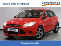Usado Ford Focus ST-Line 125 CV (91 kW) 2014 Rojo Familiar