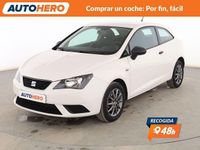 Usado Seat Ibiza I-Tech 70 CV (51 kW) 2015 Blanco Utilitario