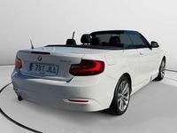 Usado BMW 218 Advantage 151 CV (111 kW) 2016 Blanco Descapotable