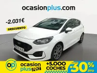 Usado Ford Fiesta ST-Line 125 HP (91 kW) 2023 Branco Citadino