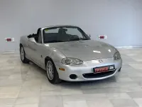 Usado Mazda MX5 Active 110 CV (80 kW) 2003 Gris / plata Descapotable