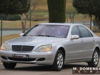 Usado Mercedes S500 306 CV (225 kW) 2004 Gris / plata Berlina