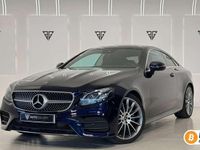 Usado Mercedes E220 194 CV (142 kW) 2019 Azul Coupe