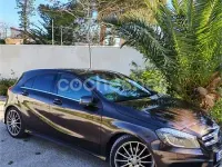 Usado Mercedes A180 AMG line 122 CV (89 kW) 2014 Marrón Utilitario