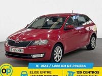 Usado Skoda Rapid Ambition 105 CV (77 kW) 2014 Rojo Utilitario