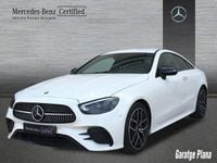 Usado Mercedes E220 AMG line 194 CV (142 kW) 2021 Designo blanco diamante bright Coupe