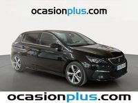 Usado Peugeot 308 GT-line 131 CV (96 kW) 2018 Negro Utilitario