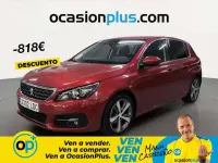 Usado Peugeot 308 Allure 110 CV (80 kW) 2019 Rojo Utilitario